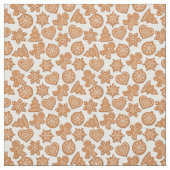 Kerststol Koekjes Schattig Kerstmis Stof (Swatch)