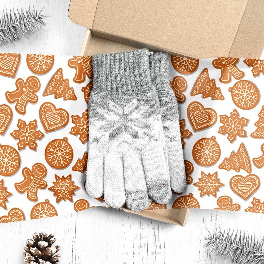 Kerststol Koekjes Schattige Kerstmis Tissuepapier