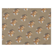 Kerststol Koekjes Whimsical Kerstmis Tafelkleed (Voorkant (Horizontaal))