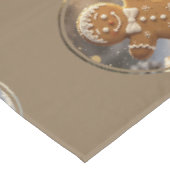 Kerststol Koekjes Whimsical Kerstmis Tafelkleed (Gekanteld)