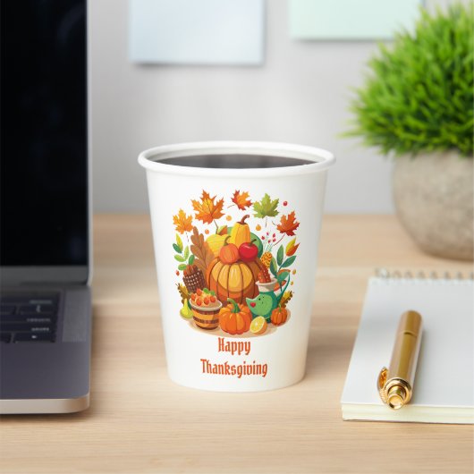 Kerststol Koffiemok Papieren Bekers (Insitu)