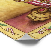 Kerststol koffieposter poster (Hoek)