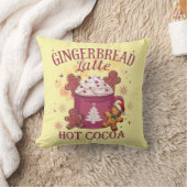 Kerststol latte warme chocolade kerst Babydeken Kussen (Deken)