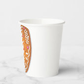 Kerststol Letter U Monogram Kerstkoek Papieren Bekers (Links)