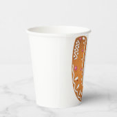 Kerststol Letter U Monogram Kerstkoek Papieren Bekers (Rechts)
