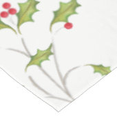 Kerststol met hulst tafelkleed (Gekanteld)