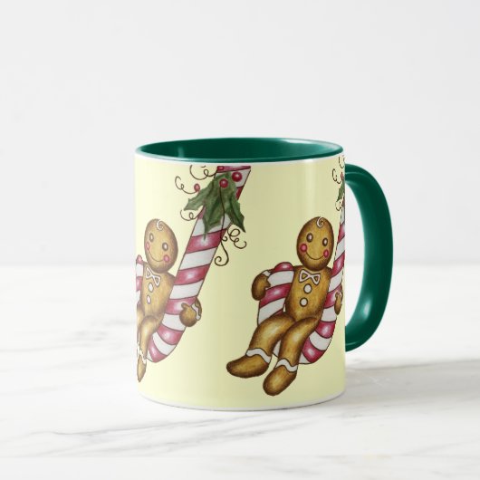 Kerststol mok (Voorkant rechts)