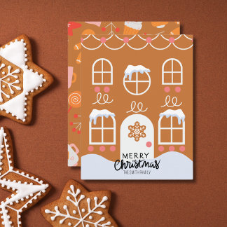 Kerststol Niet-Foto Kerstkaart