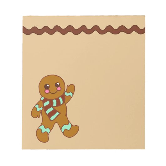 Kerststol Notitieblok (Voorkant)