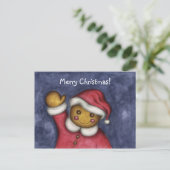 Kerststol Postkaart Feestdagenkaart (Staand voorkant)