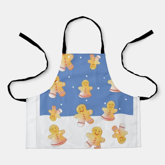 Kerststol Pret Apron voor de Feestdagen Schort (Voorkant)