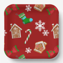 Kerststol Rode Kerstpatroon
