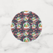 Kerststol Sneeuwbollen Confetti (Kleine voorkant)