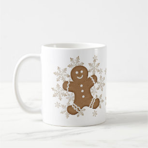 Kerststol Sneeuwvlok Kerstkoek Vakantie Koffiemok