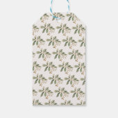 Kerststol Vakantie Cadeaulabel (Achterkant)