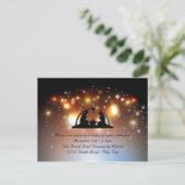 Kerststolfeest van het Licht - Kerstkaart Feestdagenkaart (Staand voorkant)