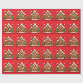 Kerststolhuis Cadeaupapier