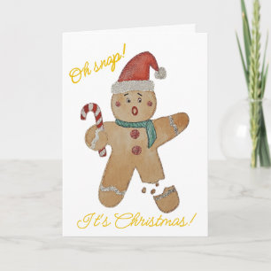Kerststolkoek Feestdagen Kaart