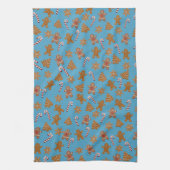 Kerststolkoekjes en Kerststokken Theedoek (Verticaal)