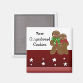 Kerststolkoekjes Magneet (Voorkant / Achterkant)