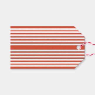 Kerststolkoor-Horizontale Streep Cadeaulabel
