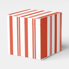 Kerststolkoor-Streep- Verticaal Bedankdoosjes