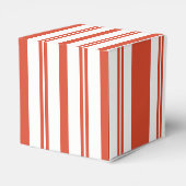 Kerststolkoor-Streep- Verticaal Bedankdoosjes (Achterkant)