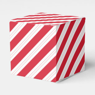 Kerststolp Gestreepte Kerstfeest Verpakkingsdoos Bedankdoosjes