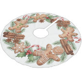 Kerststolp Kerstboom Vloerkleed Kerst Decor Rok (Gekanteld)