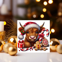 Kerststolp Kerstmis Hooglandrund met Smaakjes