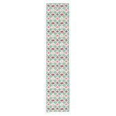 Kerststolpatchwork van Heirloom Holly voor de fees Korte Tafelloper (Voorkant)