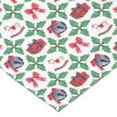 Kerststolpatchwork van Heirloom Holly voor de fees Korte Tafelloper (Hoek)