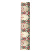 Kerststolpen Kerst Tafel Runner Medium Tafelloper (Voorkant)