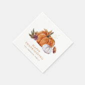 Kerststolpompoen servetten (Hoek)