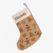 Kerststolpvormen en naam kleine kerstsok (Achterkant (Hangend))
