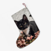 kerststooking met Bella-Roos Kleine Kerstsok (Achterkant (Hangend))