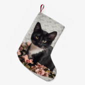 kerststooking met Bella-Roos Kleine Kerstsok (Voorkant (Hangend))