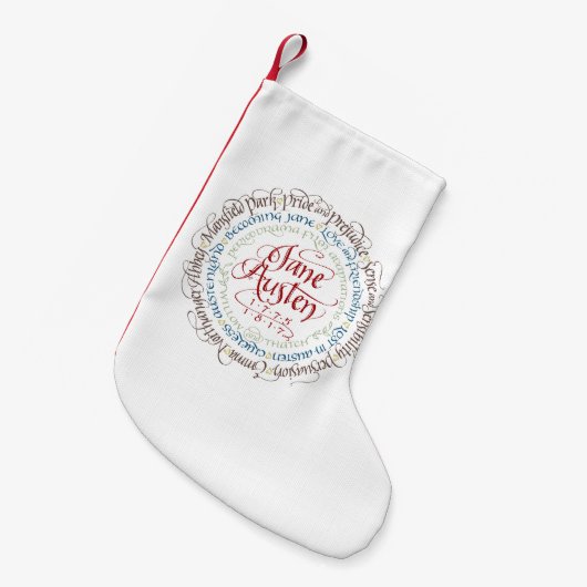 kerststop - Jane Austen Period Dramas Kleine Kerstsok (Voorkant (Hangend))