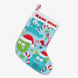 Kerststop Kleine monster (personaliseer het aan) Kerstsok