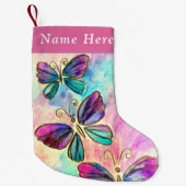 kerststop met aangepast Jouw naam Kleine Kerstsok (Voorkant)