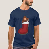kerststop met Teddy Bear T-shirt (Voorkant)