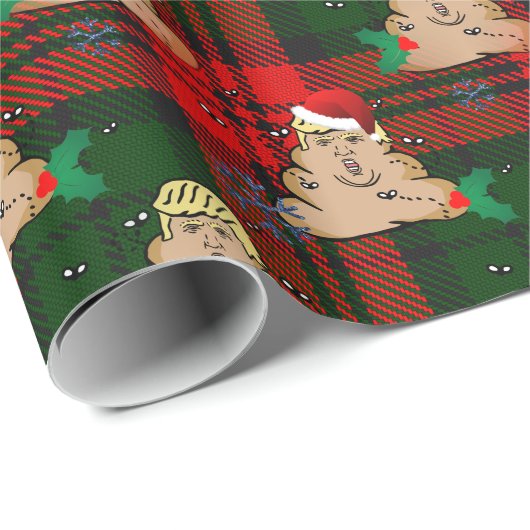 kerststort cadeaupapier (Rol Hoek)