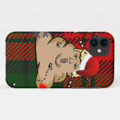 kerststort Case-Mate iPhone case (Achterkant (horizontaal))