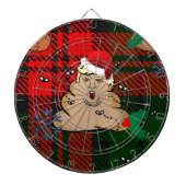 kerststort dartbord (Voorkant)