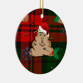 kerststort keramisch ornament (Rechts)