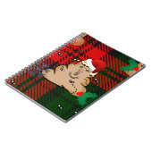 kerststort notitieboek (Linkerzijde)