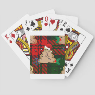 kerststort pokerkaarten