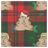 kerststort tromp stof (Close Up)