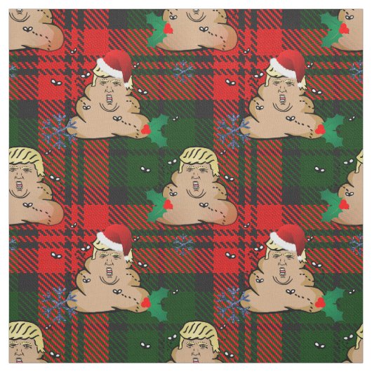 kerststort tromp stof (Swatch)