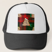 kerststort trucker pet (Voorkant)